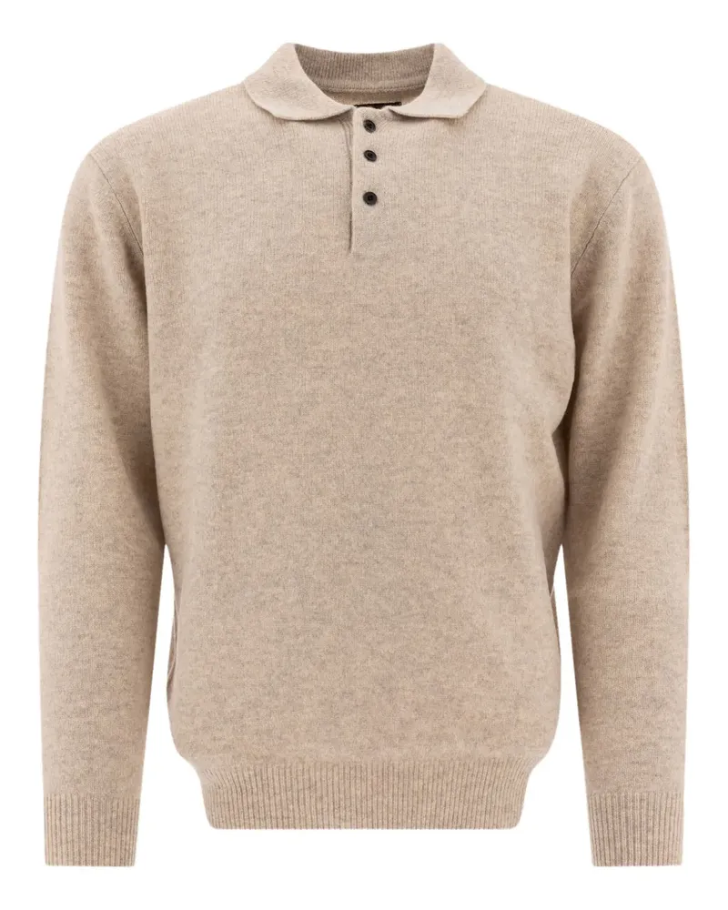 Beams Plus Klassisches Poloshirt - Nude Nude