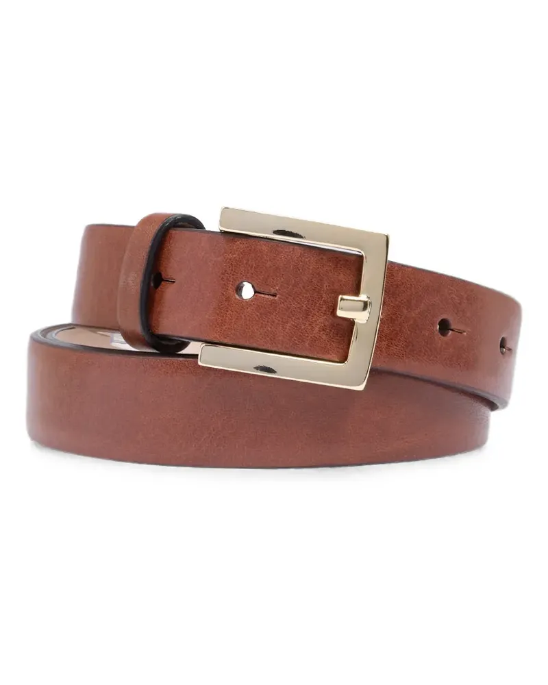The Bridge buckle-fastening leather belt - Braun Braun
