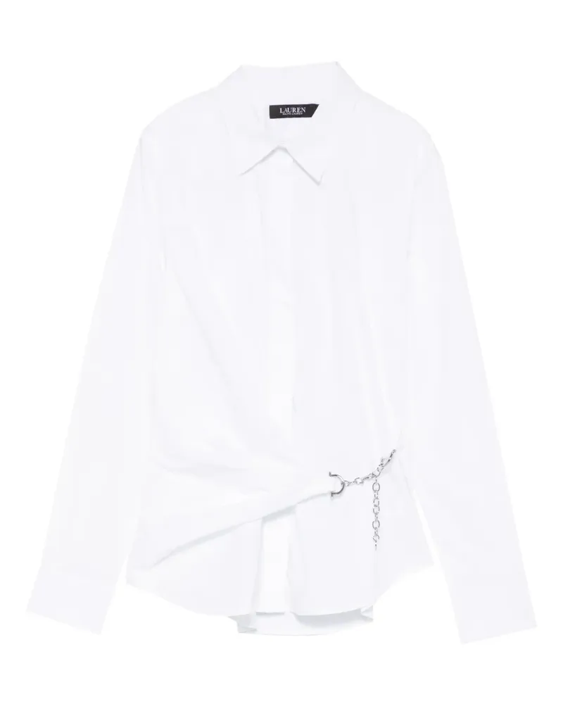 Ralph Lauren Hemd mit Kettendetail - Weiß Weiß