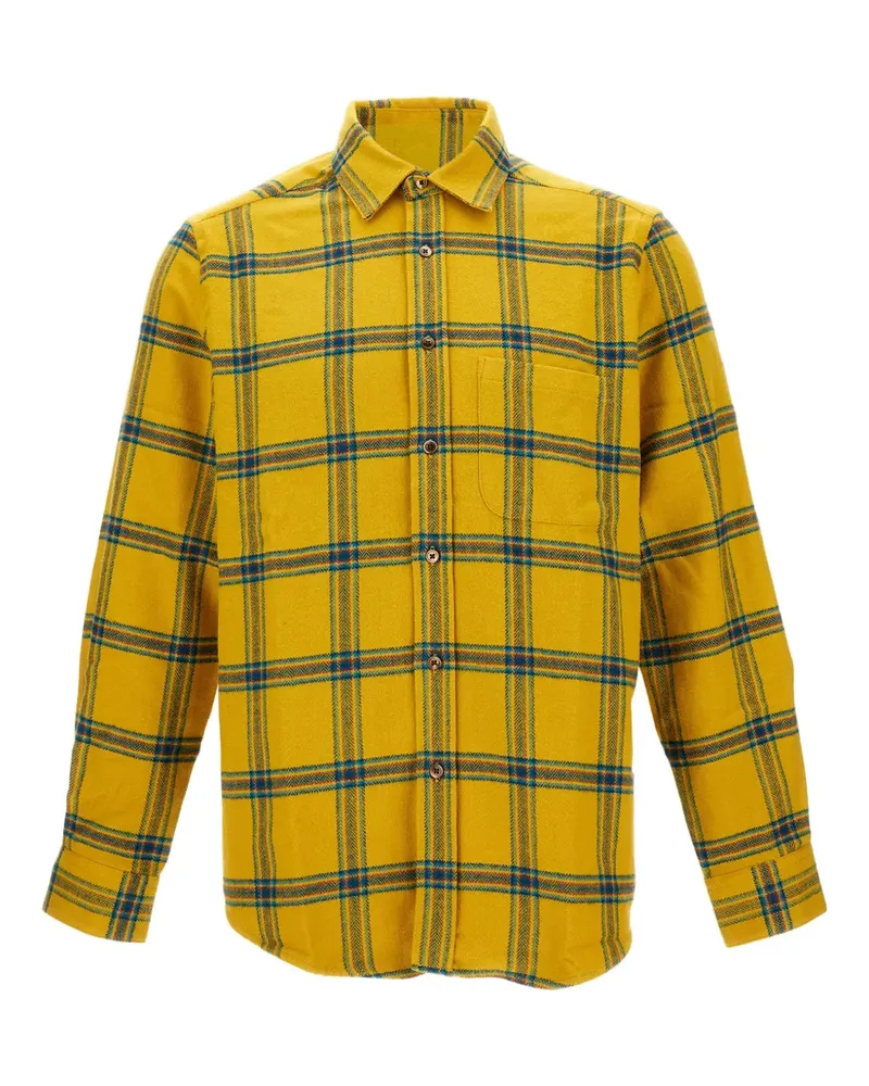 Portuguese Flannel Kariertes Hemd - Gelb Gelb