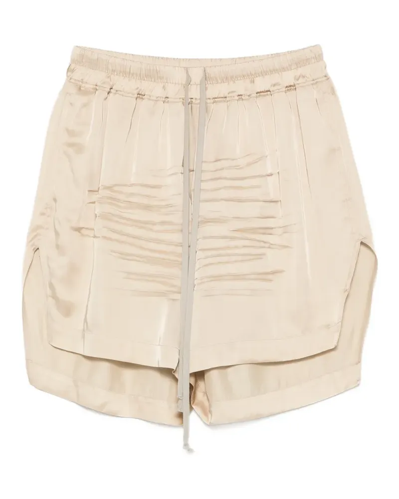 Rick Owens side-slits shorts - Nude Nude