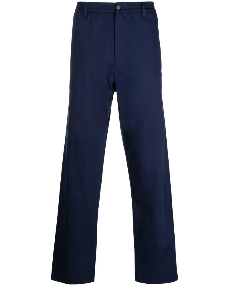Marni Wide-Leg-Hose mit Falten - Blau Blau