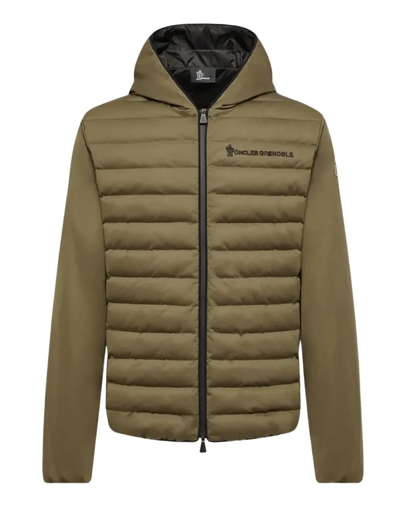 Moncler Gefütterte Kapuzenjacke - Grün Grün