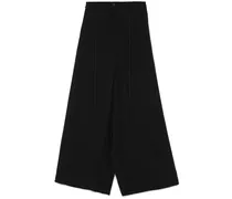 Hose mit weitem Bein - Schwarz