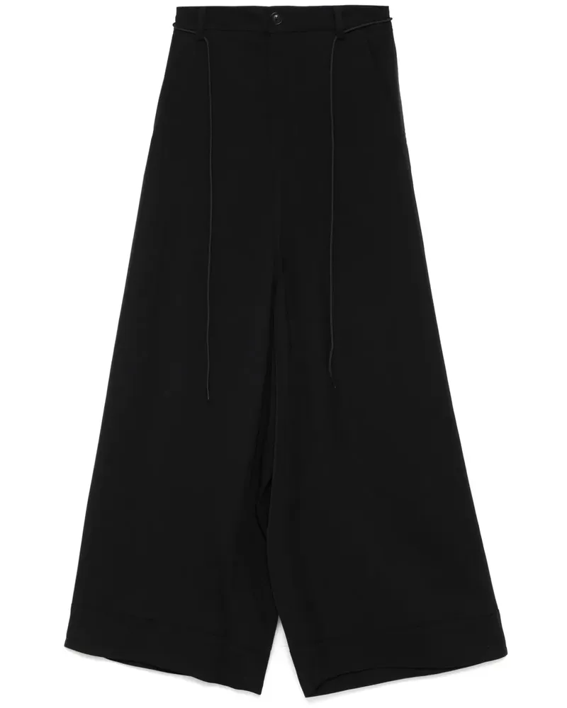 Y-3 Hose mit weitem Bein - Schwarz Schwarz