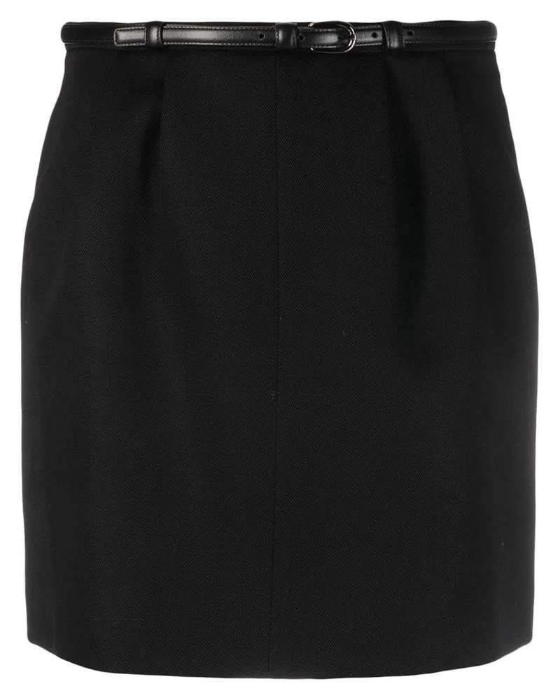 Saint Laurent Rock mit Gürtel - Schwarz Schwarz