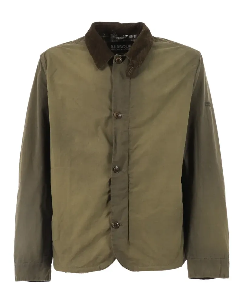 Barbour corduroy collar jacket - Grün Grün