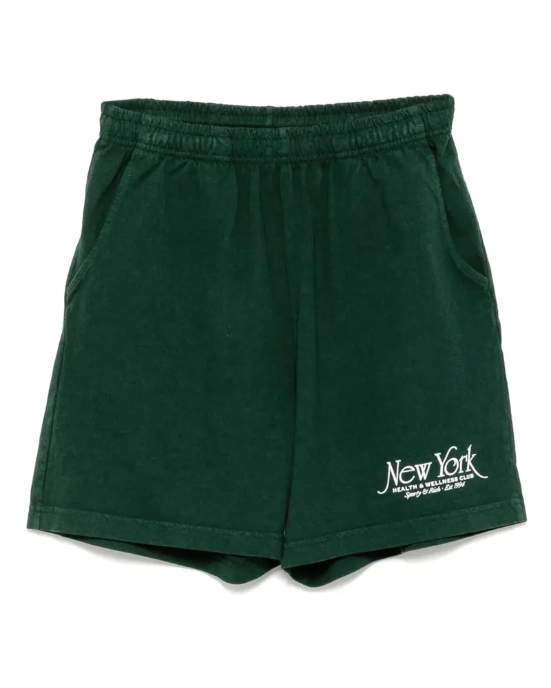 SPORTY & RICH NY 94 Sportshorts - Grün Grün
