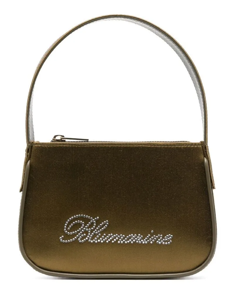 Blumarine Mini-Tasche mit Logo Grün