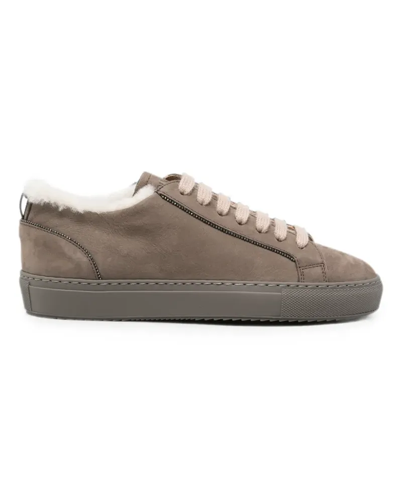 Doucal´s Jessie Sneakers mit Shearling - Grau Grau
