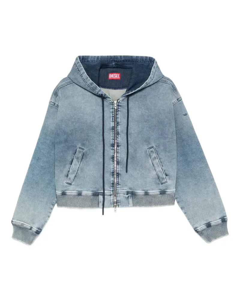 Diesel Jeansjacke mit Kapuze - Blau Blau
