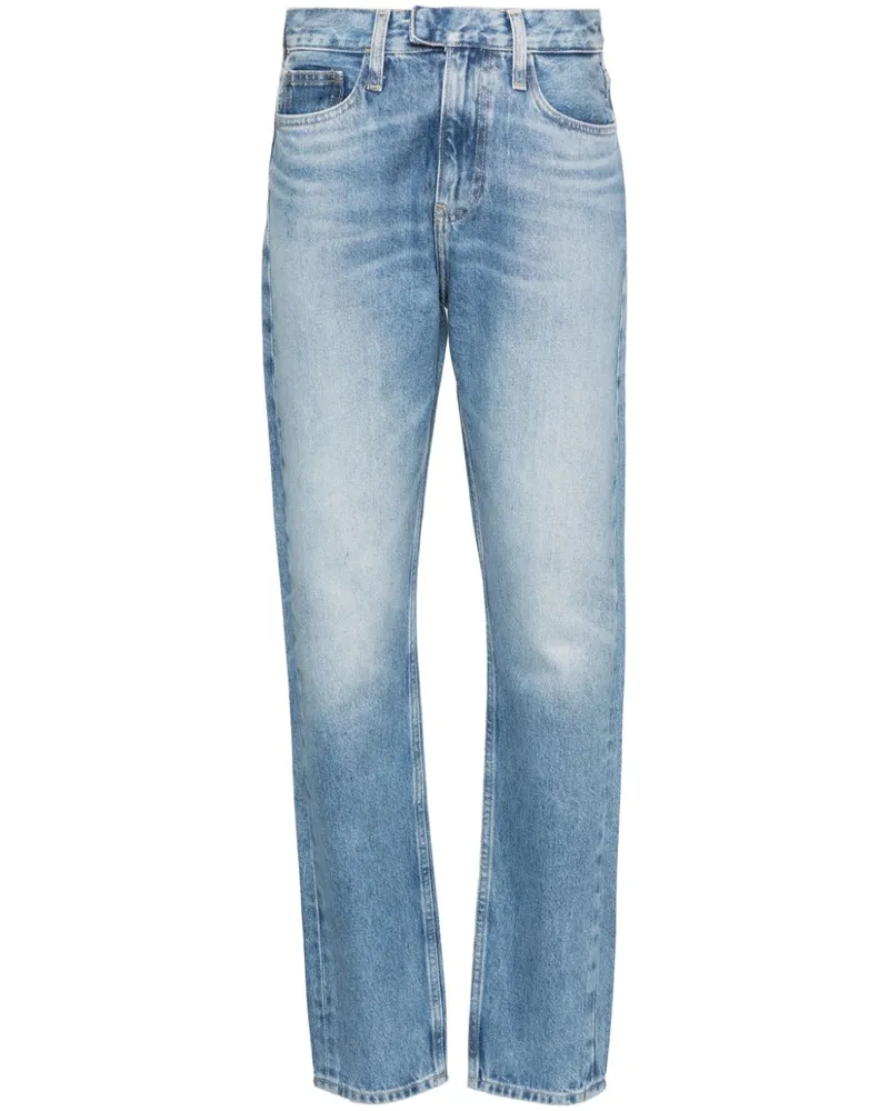 Calvin Klein Klassische Slim-Fit-Jeans - Blau Blau