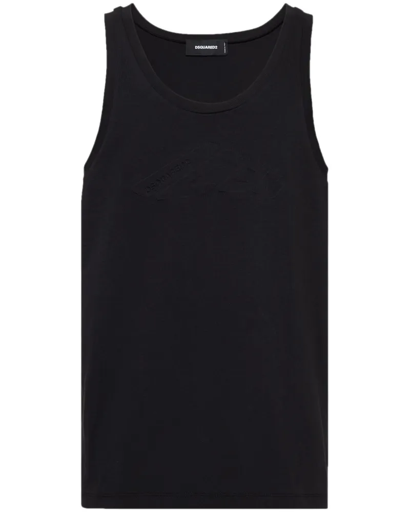 Dsquared2 Icon Tanktop - Schwarz Schwarz
