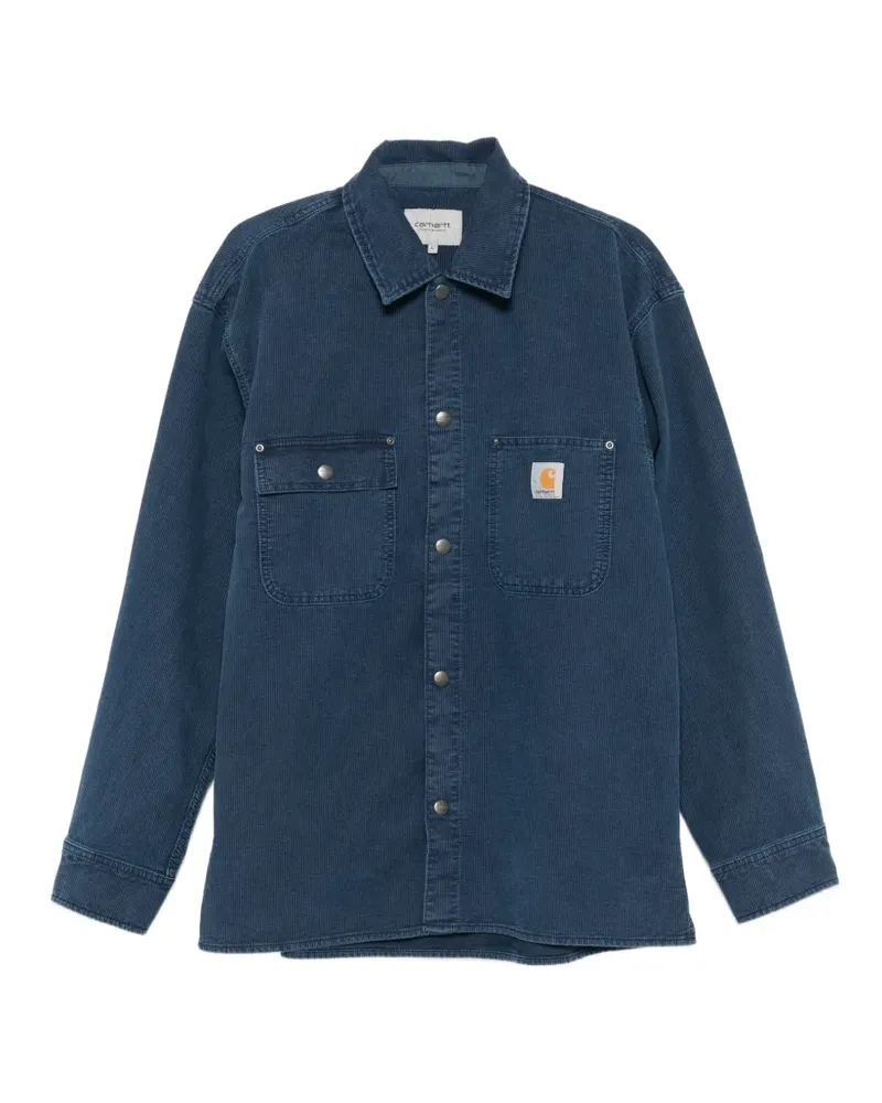 Carhartt WIP Parrish corduroy shirt - Blau Blau