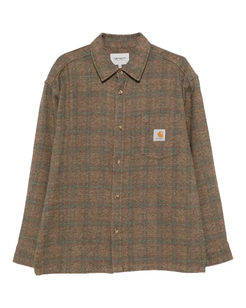 Carhartt WIP Kariertes Bagley Hemd - Braun Braun