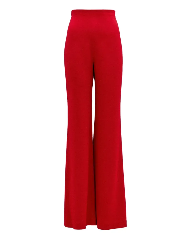 Silvia Tcherassi Palermo Hose mit ausgestellten Beinen - Rot Rot