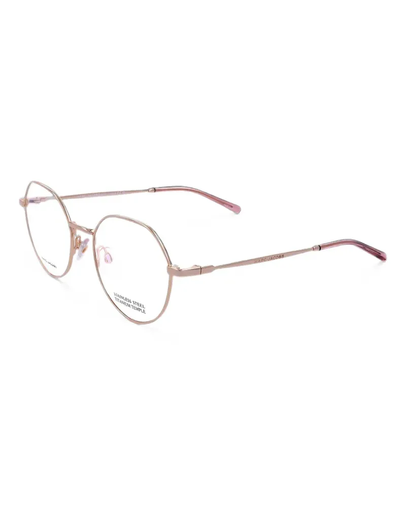 Marc Jacobs Brille mit geometrischem Gestell - Gold Gold