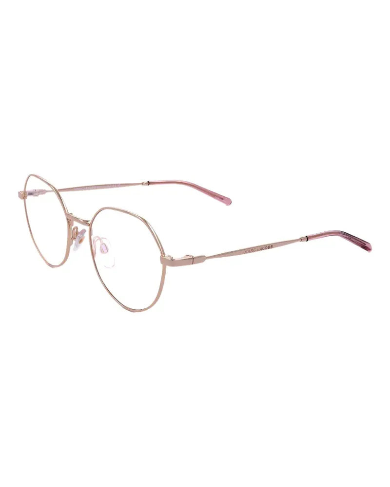 Marc Jacobs Brille mit geometrischem Gestell - Gold Gold