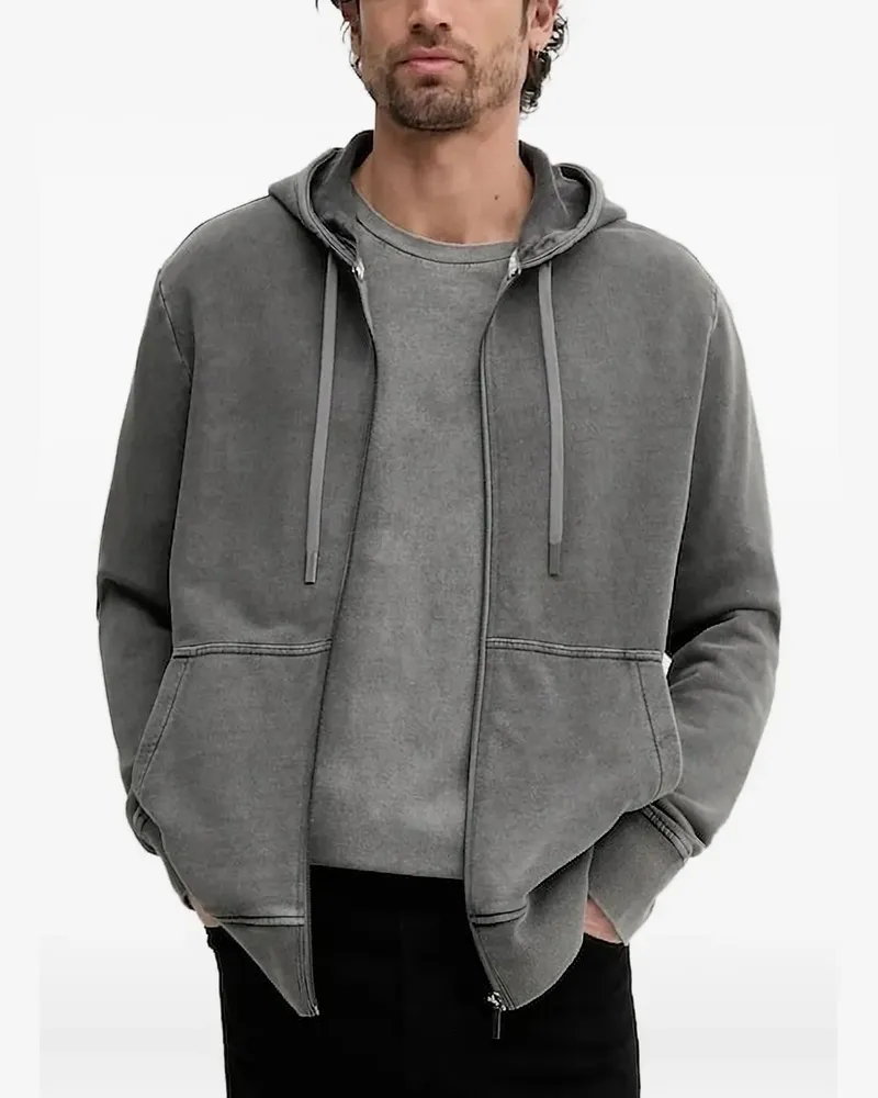 Michael Kors Kapuzenjacke mit Reißverschluss - Grau Grau