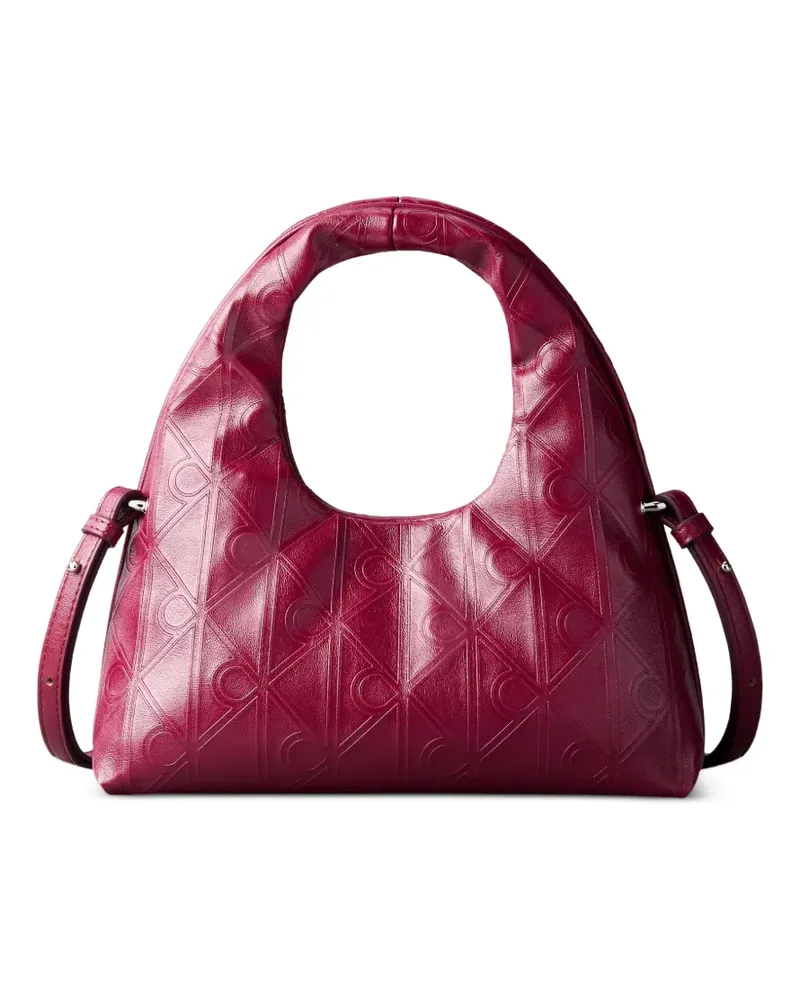 Calvin Klein embossed shoulder bag - Rosa Rosa