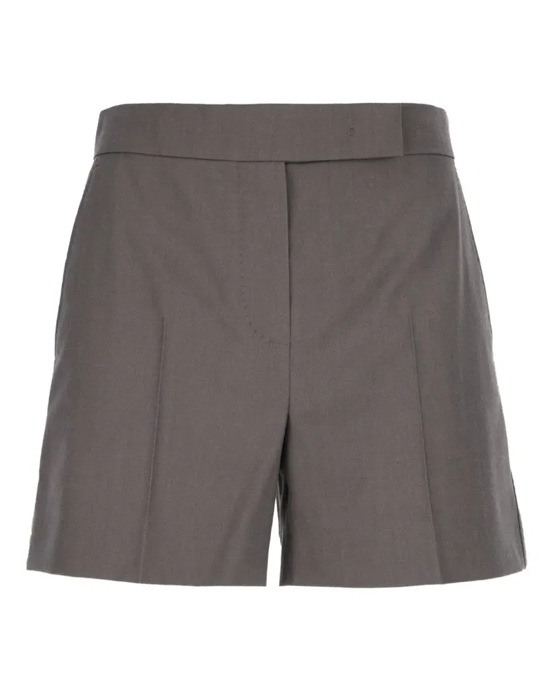 Max Mara button wool shorts - Grau Grau