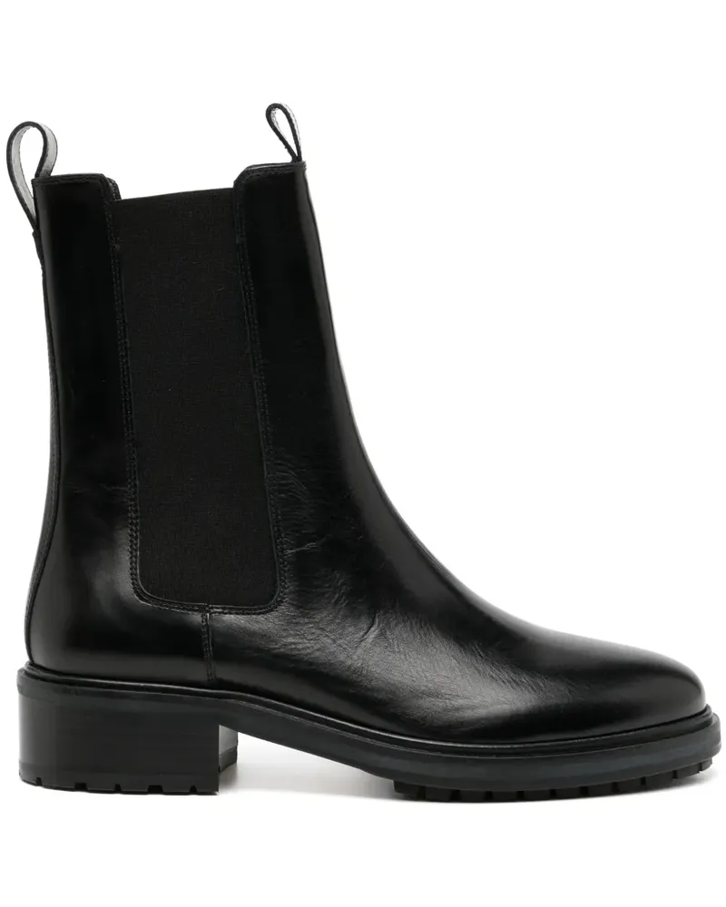 aeyde Jack Stiefel 45mm - Schwarz Schwarz