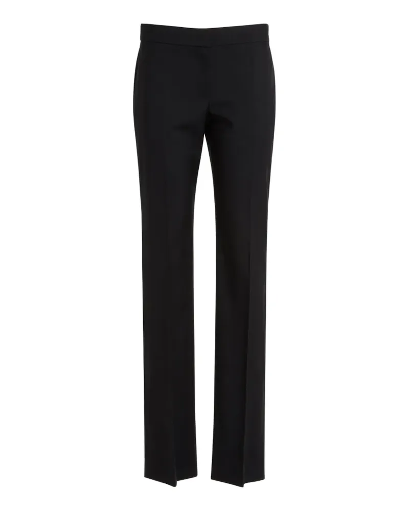 Alexander McQueen high-waist tailored trousers - Schwarz Schwarz