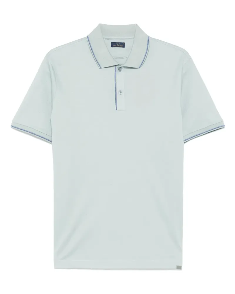 Paul & Shark cotton piqué polo shirt - Blau Blau