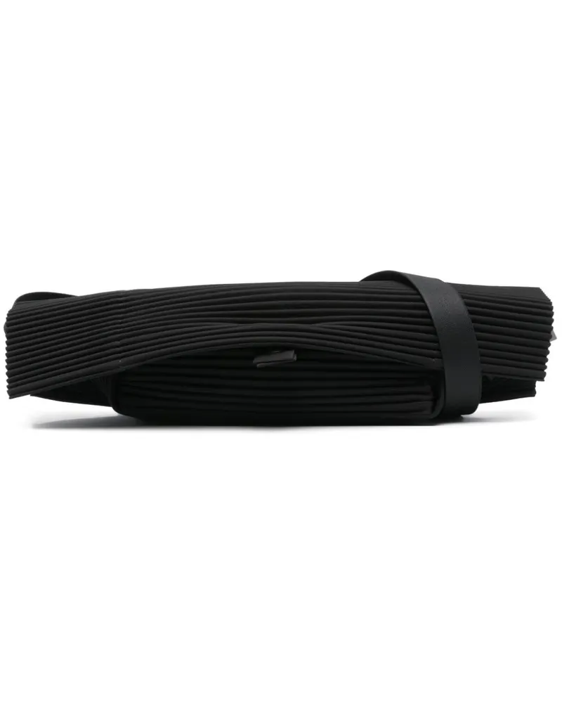 Issey Miyake Unit Kuriertasche - Schwarz Schwarz