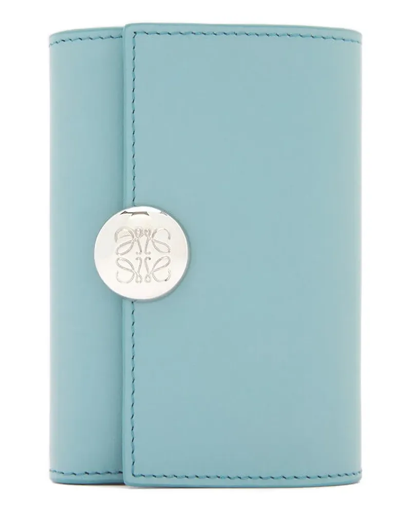 Loewe Pebble vertical wallet - Blau Blau