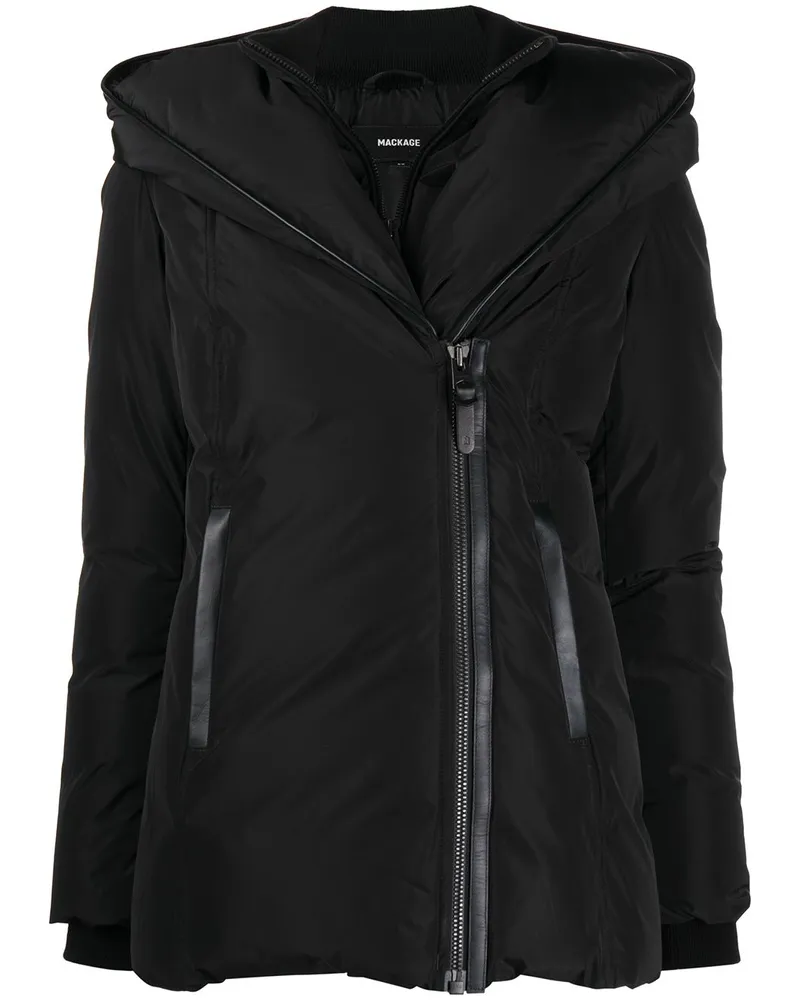 Mackage Schmale Daunenjacke Schwarz