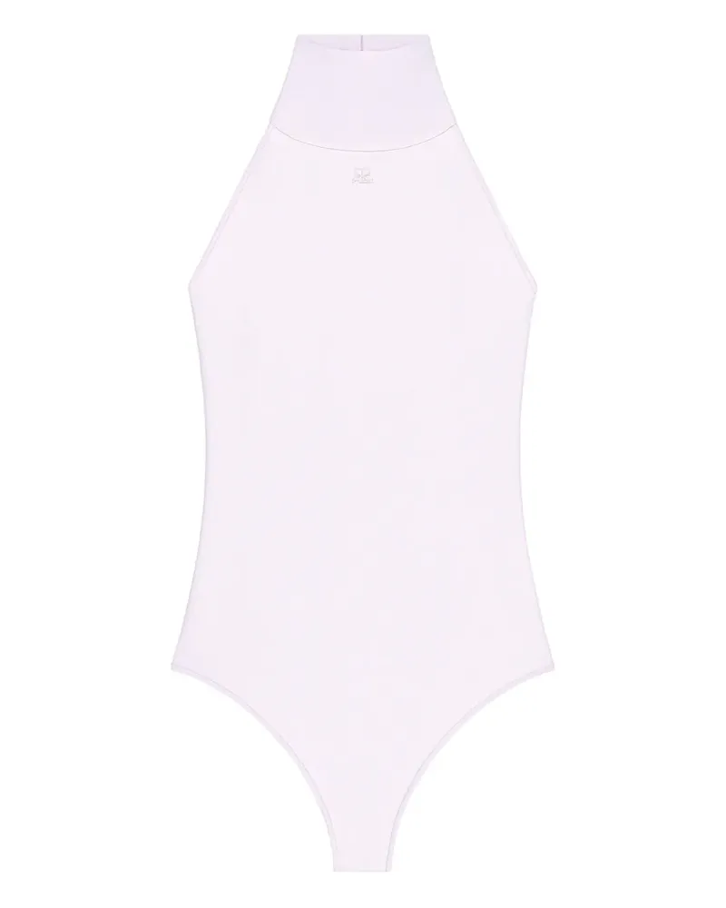 Courrèges Bestickter Neckholder-Body - Rosa Rosa