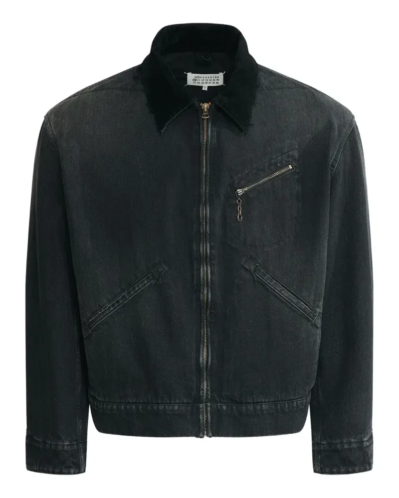 Maison Margiela Jacke aus Baumwolle - Schwarz Schwarz