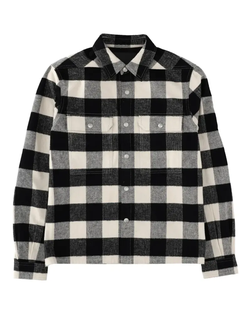 DRKSHDW by Rick Owens Cropped-Hemd - Schwarz Schwarz