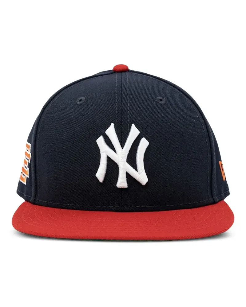 New Era x Eric Emanuel logo-embroidered cap - Blau Blau