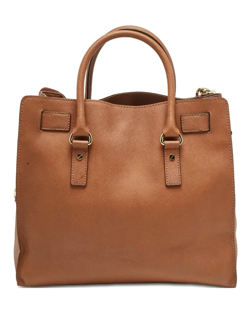 Michael Kors large Hamilton leather tote bag - Braun Braun