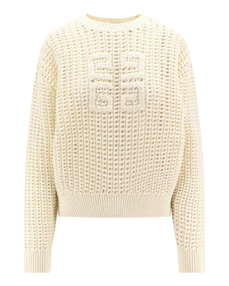 Givenchy Pullover mit 4G-Motiv - Weiß Weiß