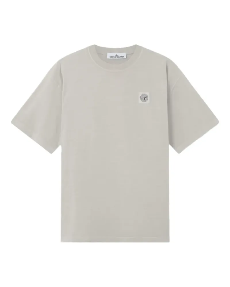Stone Island Compass-patch T-shirt - Grau Grau