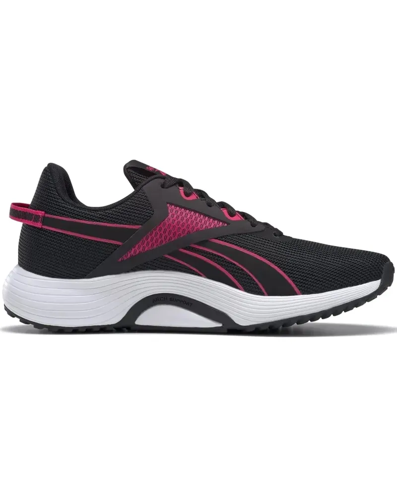 Reebok Lite Plus 3.0 Mesh-Sneakers - Schwarz Schwarz