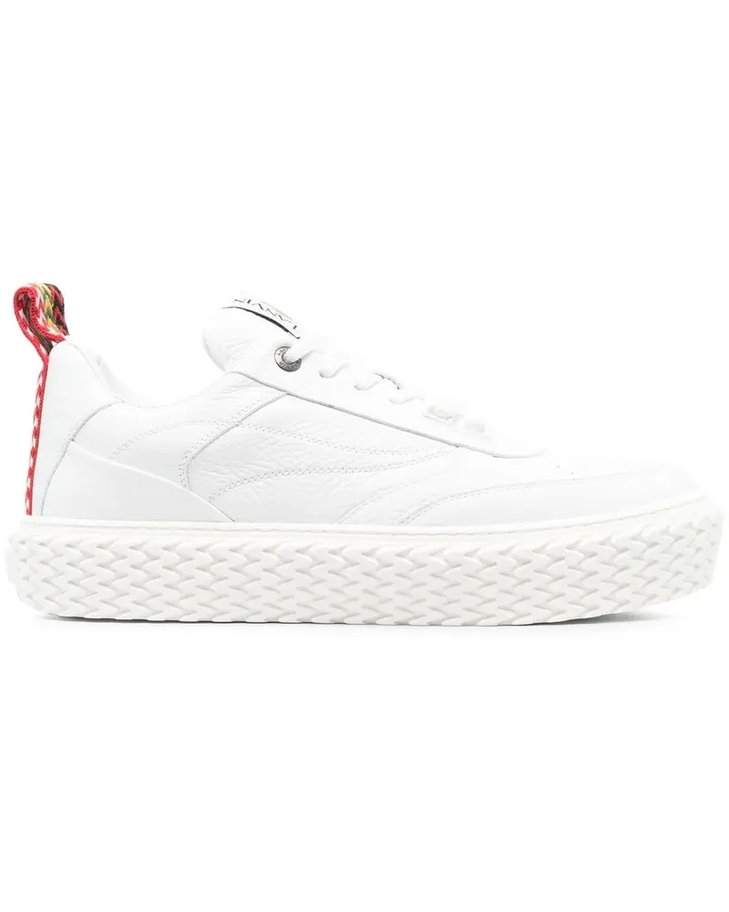 Lanvin Curb Sneakers mit Besatzstreifen - Weiß Weiß