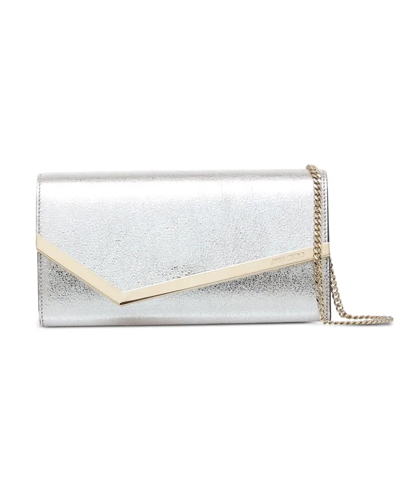 Jimmy Choo Emmie' Clutch - Metallic Metallic