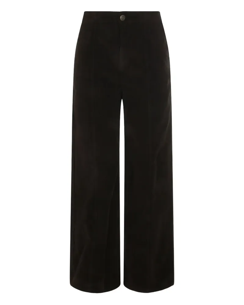 Twin-Set button corduroy trousers - Braun Braun