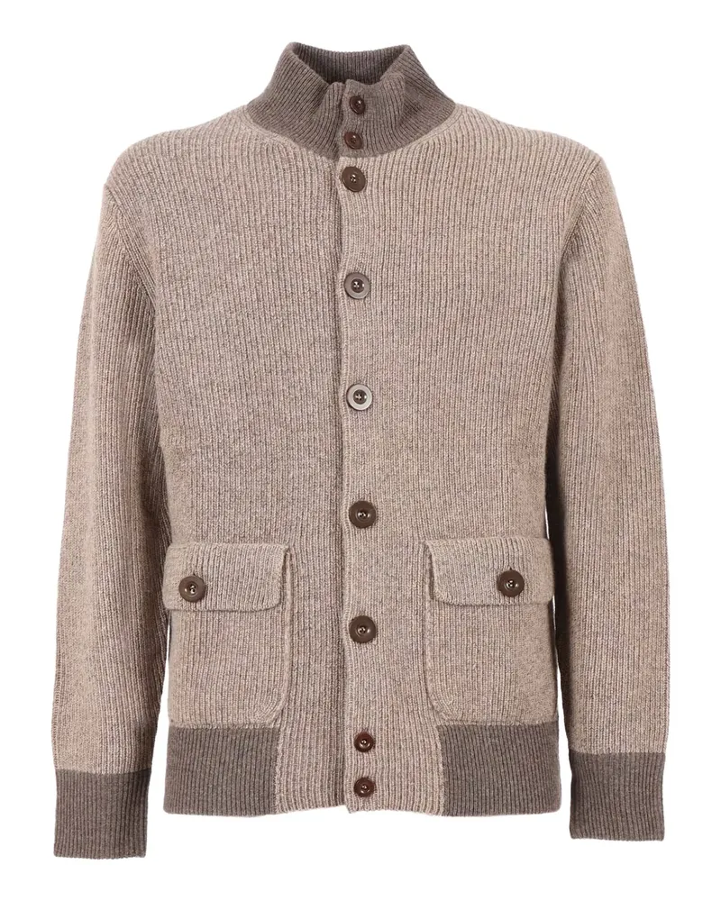 Ballantyne ribbed wool cardigan - Braun Braun