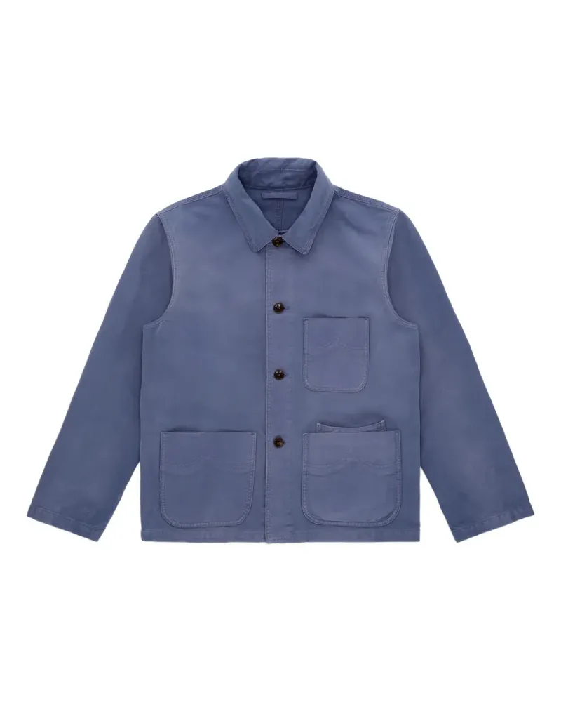 Fortela Montana pocket overshirt - Blau Blau