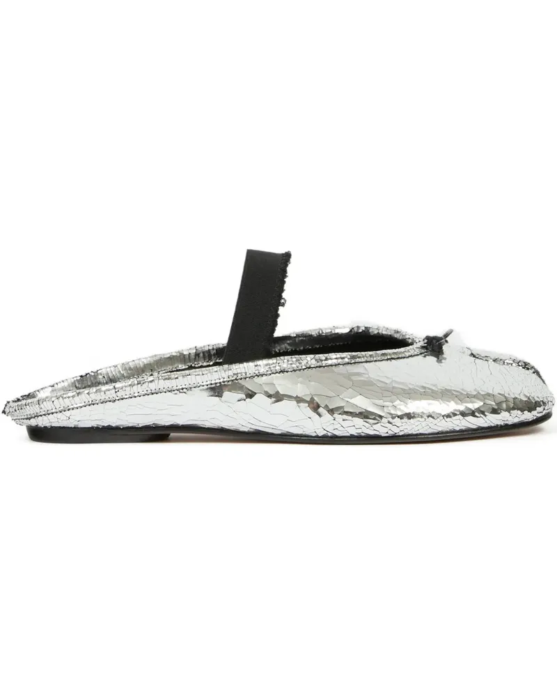 Maison Margiela Tabi Mules - Silber Silber