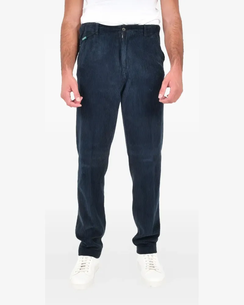 Boglioli Hose aus Cord - Blau Blau