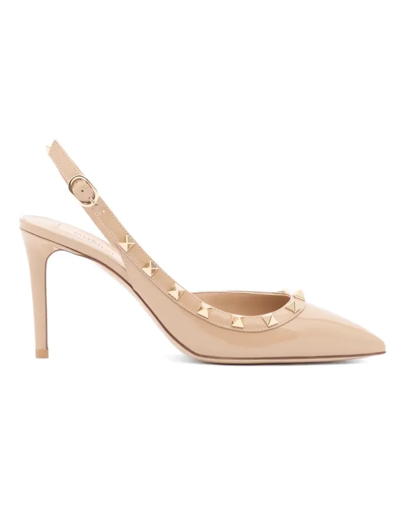 Valentino Garavani Rockstud Slingback-Pumps - Nude Nude