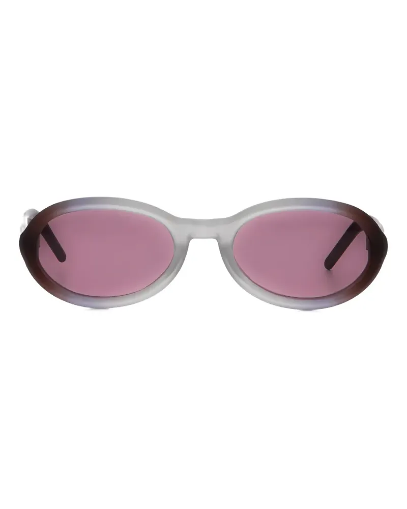RETROSUPERFUTURE Cherry Sonnenbrille mit ovalem Gestell - Grau Grau