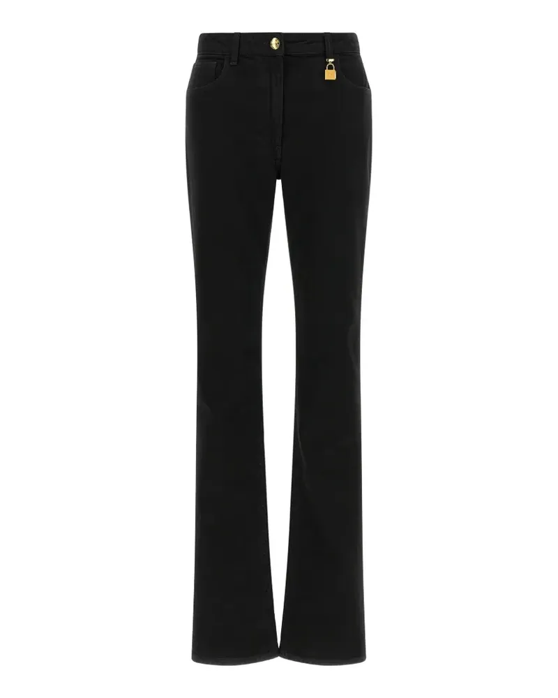 Elisabetta Franchi padlock-detail jeans - Schwarz Schwarz