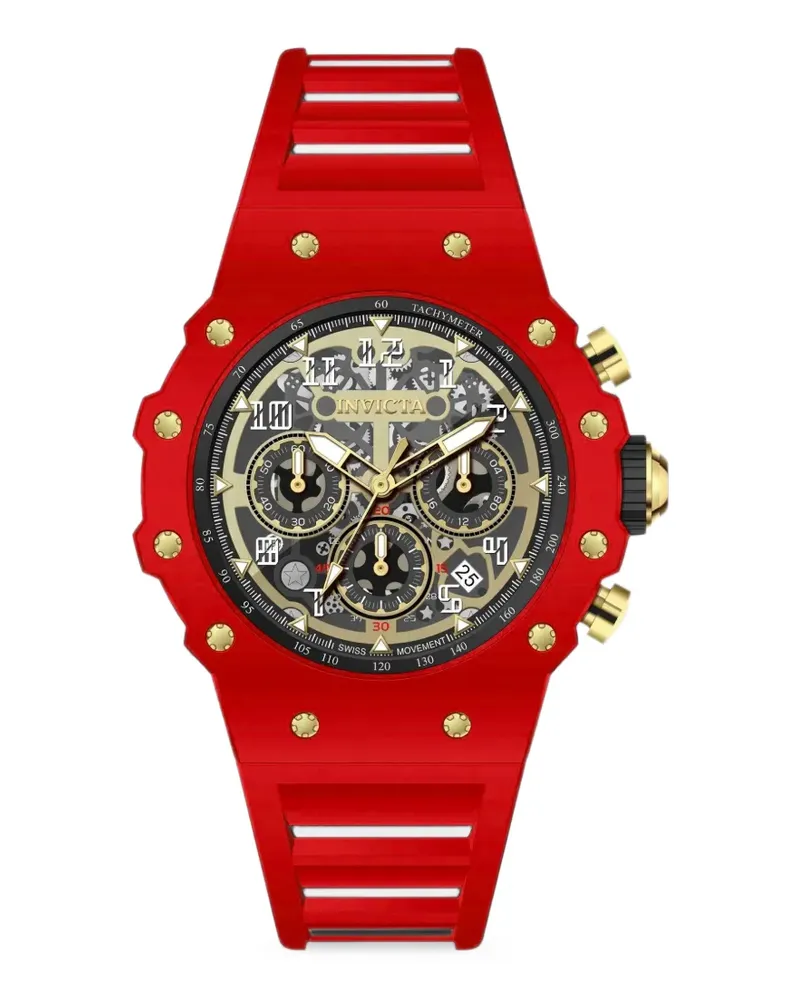 Invicta Racing 43.5mm watch - Gold Gold